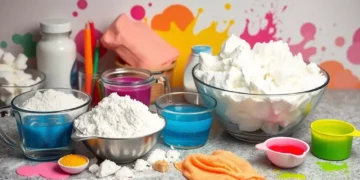 Jak zrobić slime bez kleju? Bezpieczna i kreatywna zabawa dla dzieci Kuchnia i zdrowie slime bez kleju